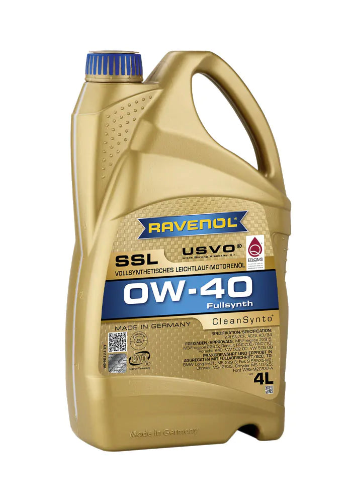 Olej silnikowy - RAVENOL SSL SAE 0W‑40