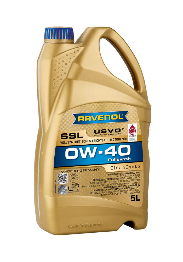 Olej silnikowy - RAVENOL SSL SAE 0W‑40