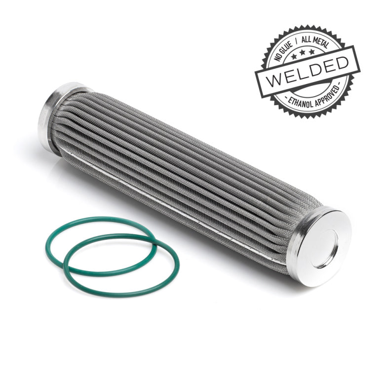 Nuke Performance - 10 Micron PF200 Filter Element - Welded Stainless Steel
