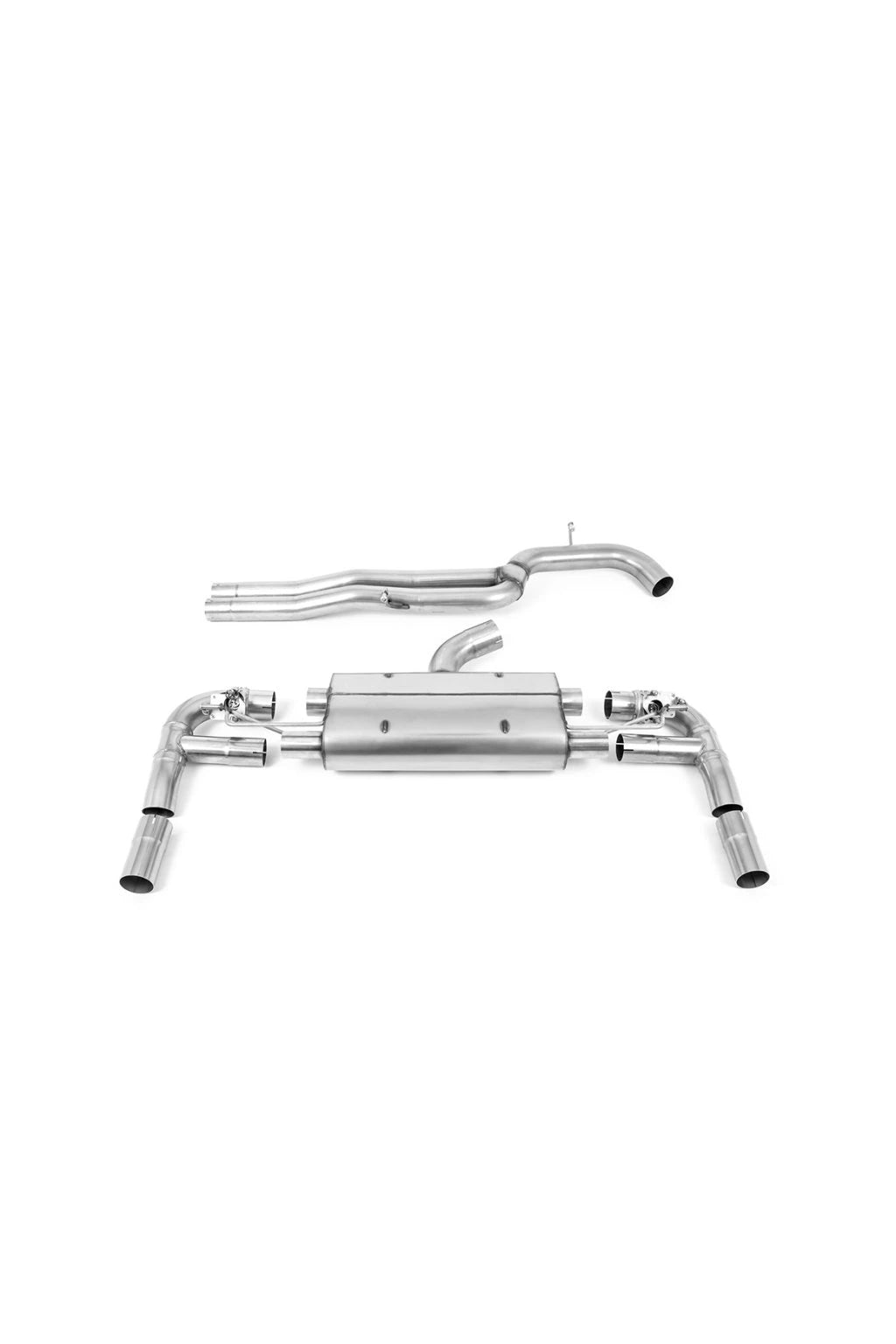 Milltek - Nie rezonowany - Cat‑Back Ø 80 mm - RS3 - 8V - SSXAU895