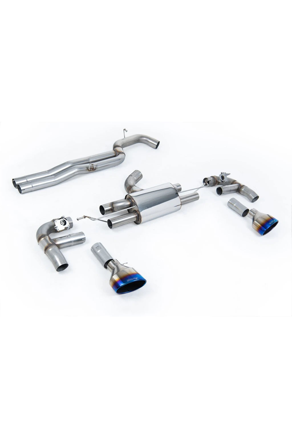 Milltek - Nie rezonowany - Ekstremalny Cat‑Back Ø 80 mm - RS3 - 8V - Race - SSXAU984