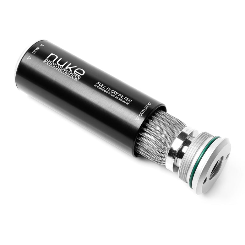 Nuke Performance - Fuel Filter Slim 10 / 100 micron AN-10