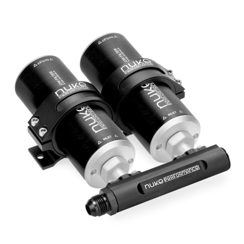 Nuke Performance - Fuel Log 4-port collector, AN-8 ORB