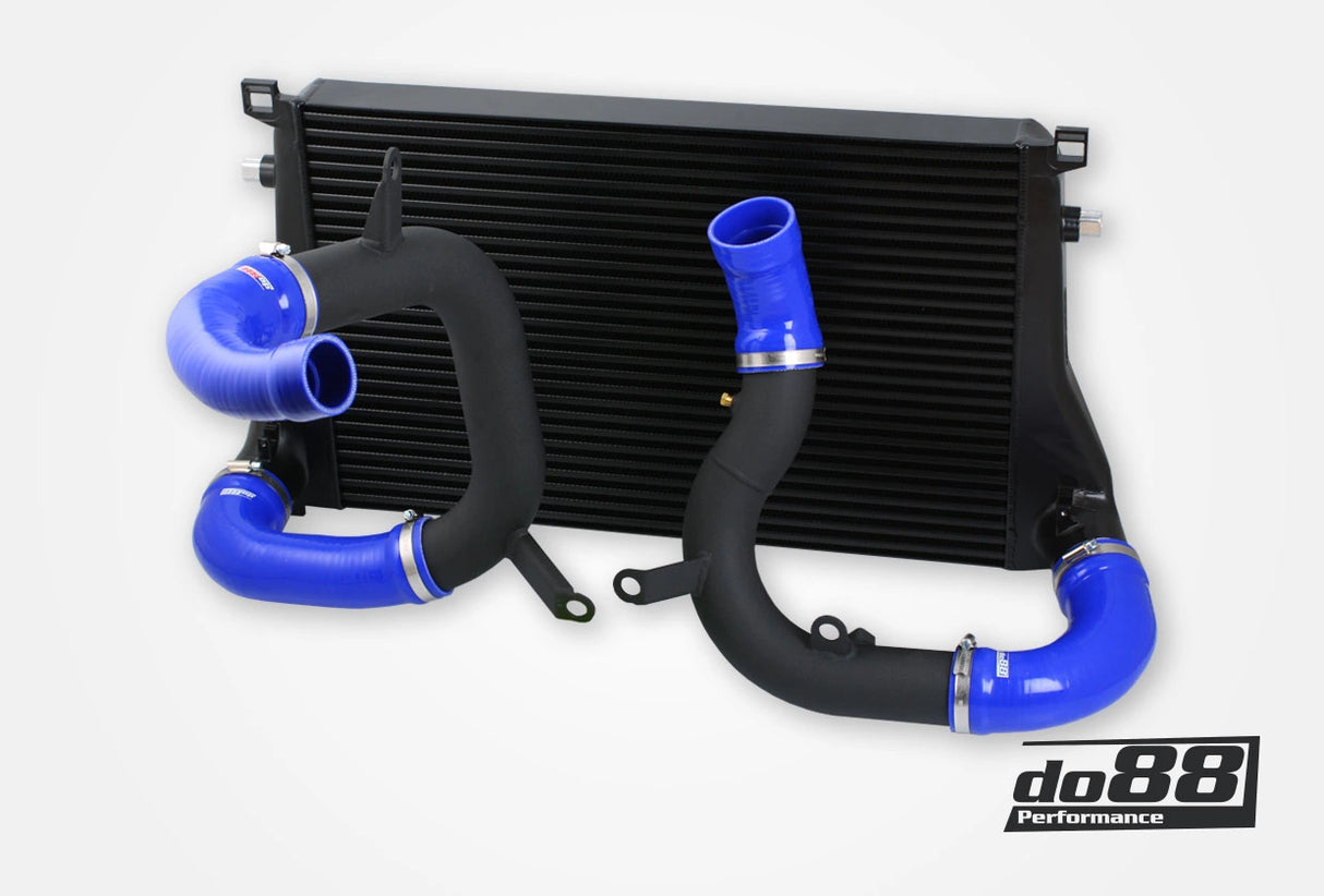 do88 - INTERCOOLER - BIGPACK - VAG 1.8 2.0 TSI (MQB), Blue hoses