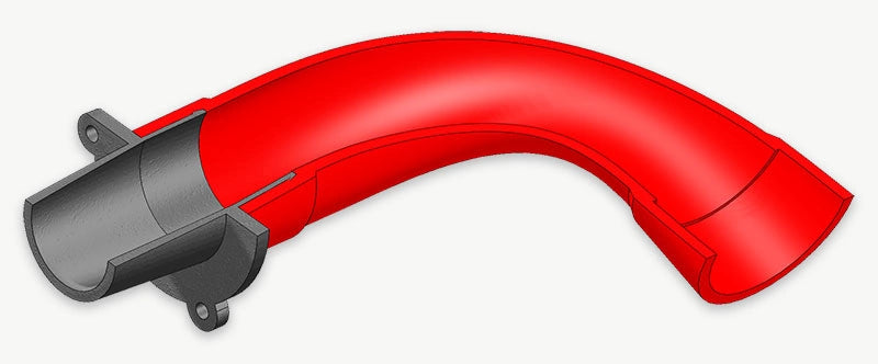 do88 - Układ dolotowy - VAG 1.8/2.0 TSI (MQB) Turbo Muffler Delete, OEM Pressure pipes