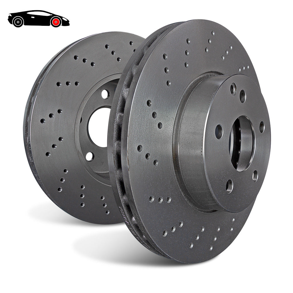 EBC Brakes - A35 AMG - D2206D - Tarcze hamulcowe Premium Gładkie (Para) - Przód