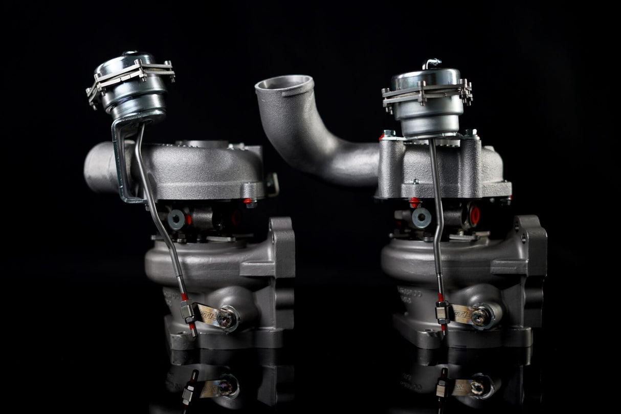 THE Tuner - Turbosprężarka THE-550 K04 z obudową wydechową THE 06 - RS4 - S4
