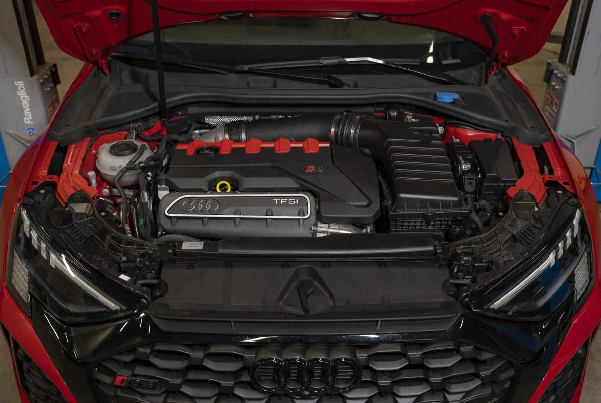 THE Tuner - Powiększony Aluminiowy Dolot Powietrza do Turbosprężarki - Audi RS3 - TTRS (DAZA / DNWA)