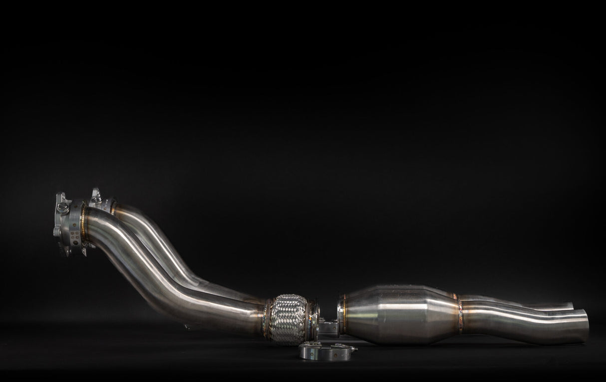 THE Tuner - Downpipe - Wydajniejszy przepływ spalin - RS4 - S4 - B5