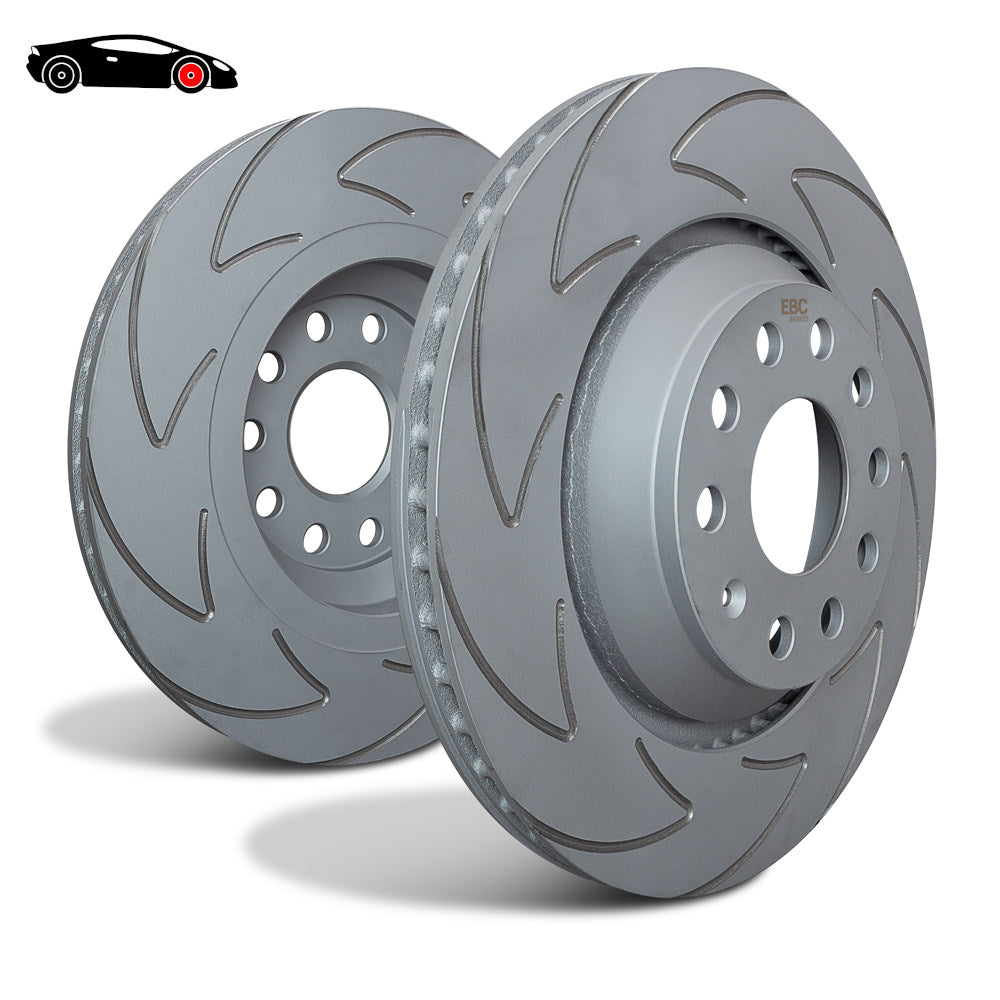 EBC Brakes - BSD1285 - Tarcze hamulcowe sportowe nacinane seria BSD (Para) - Przód