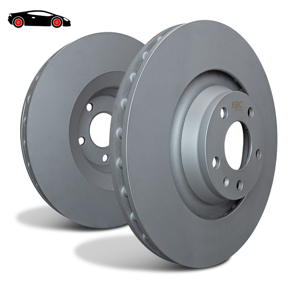EBC Brakes - Abarth 500 - D286 - Tarcze hamulcowe Premium Gładkie (Para) - Tył