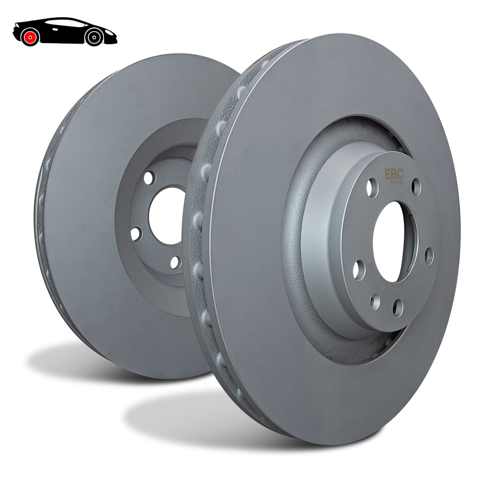 EBC Brakes - Audi - Porsche - VW - D1846 - Tarcze hamulcowe Premium Gładkie (Para) - Tył