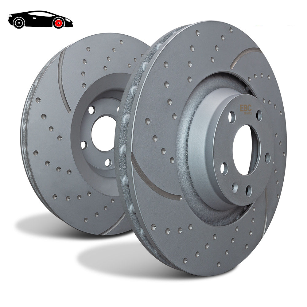 EBC Brakes - Mazda - MX5 - GD799 - Tarcze hamulcowe sportowe nacinane i nawiercane seria GD (Para) - Przód