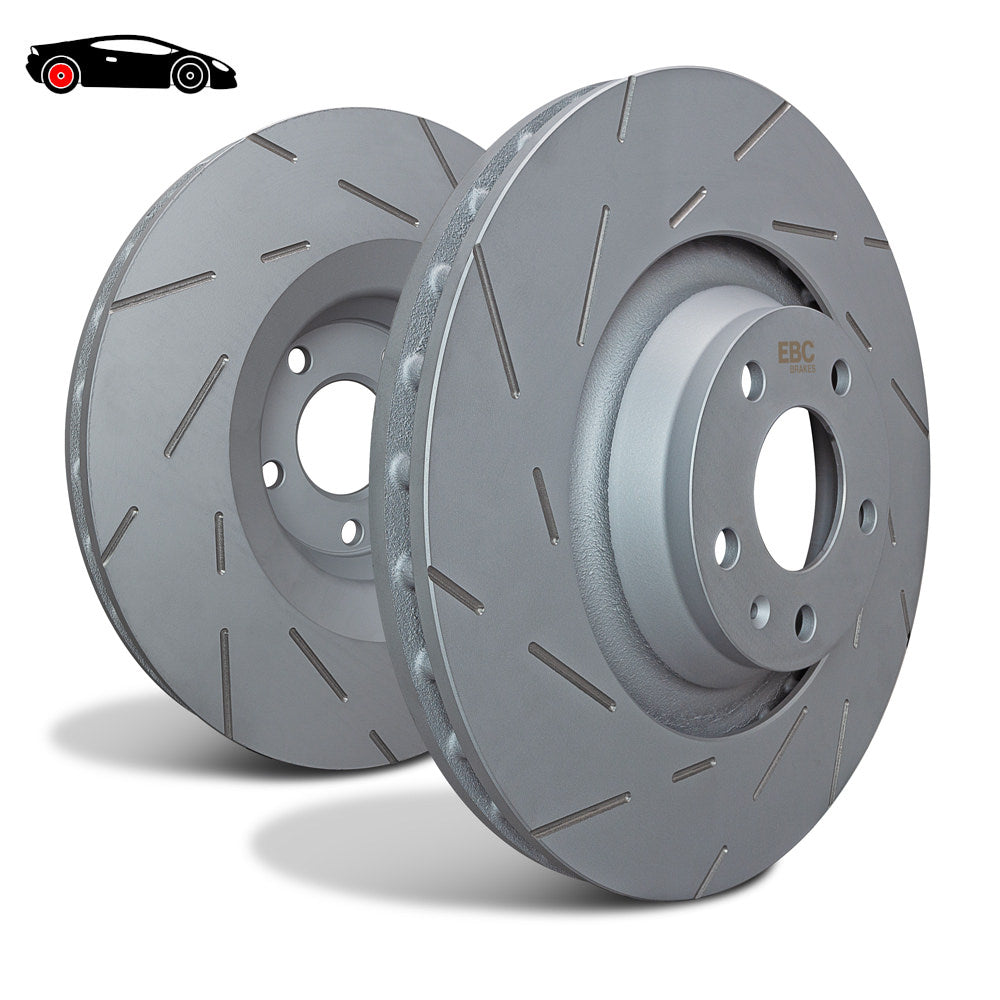 EBC Brakes - Jaguar XF - USR2048 - Tarcze hamulcowe nacinane seria USR (Para) - Tył