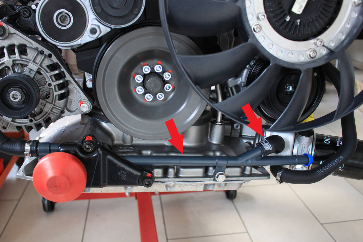 THE Tuner – Przednia poprzeczna rura wodna - RS4 - S4