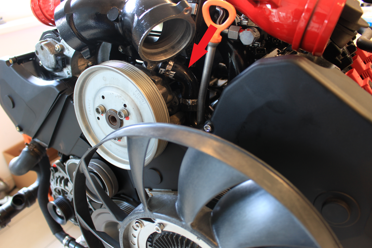 THE Tuner – Węże połączeniowe do pompy wspomagania - RS4 - S4 - B5