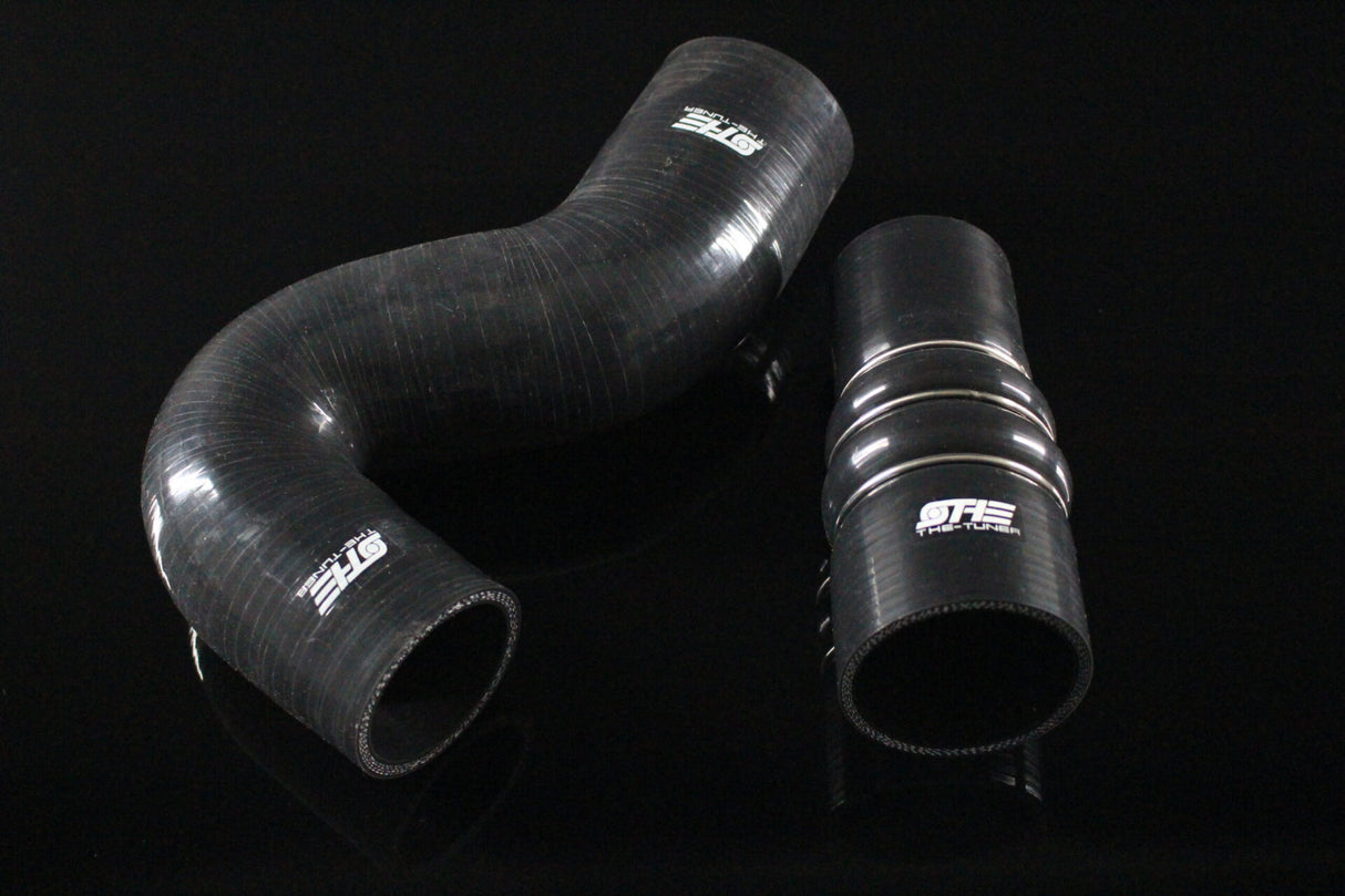 THE Tuner - Zestaw silikonowych węży od dolnych rur ciśnieniowych do intercoolera - 63mm - S4 - B5