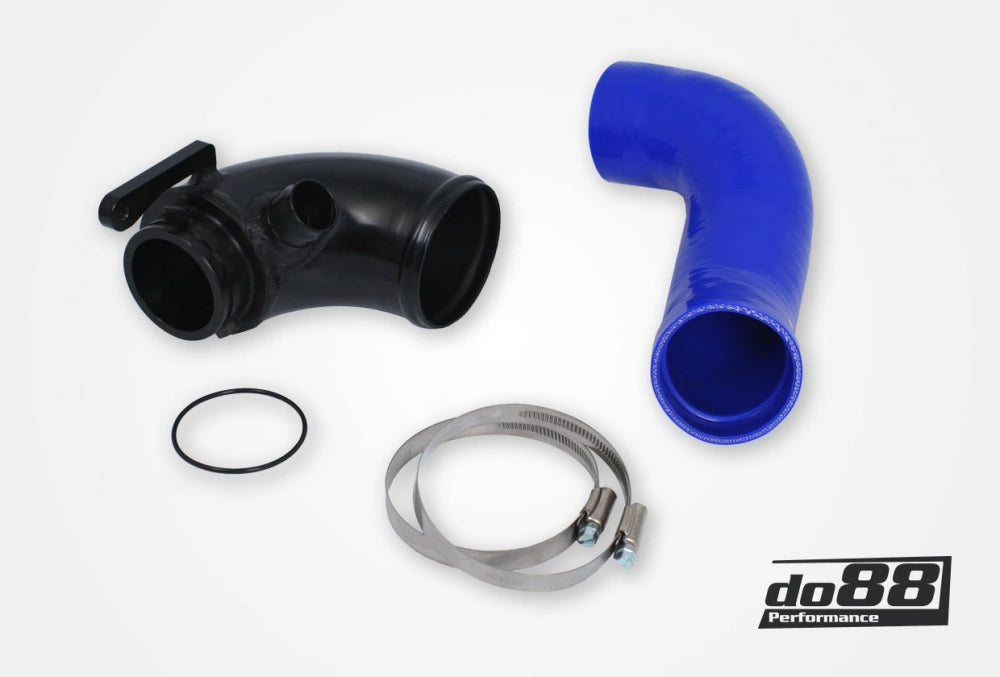 do88 - Układ dolotowy - VAG 1.8/2.0 TSI (MQB) Turbo inletpipe, Blue hose, OEM Turbo, OEM Airbox