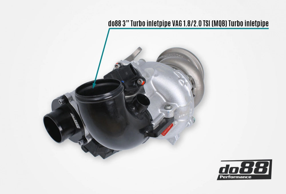 do88 - Układ dolotowy - VAG 1.8/2.0 TSI (MQB) Turbo inletpipe, Blue hose, OEM Turbo, OEM Airbox