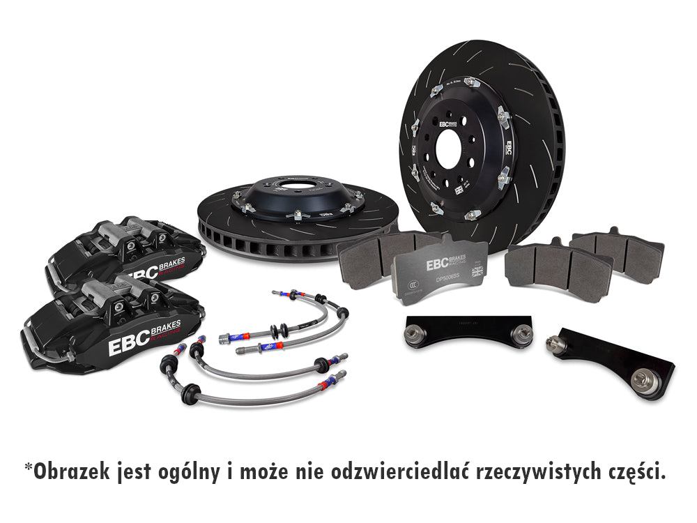 EBC Brakes - Impreza WRX STi - BBK054BLK-1 - Zestaw hamulcowy BIG BRAKE KIT - Przód
