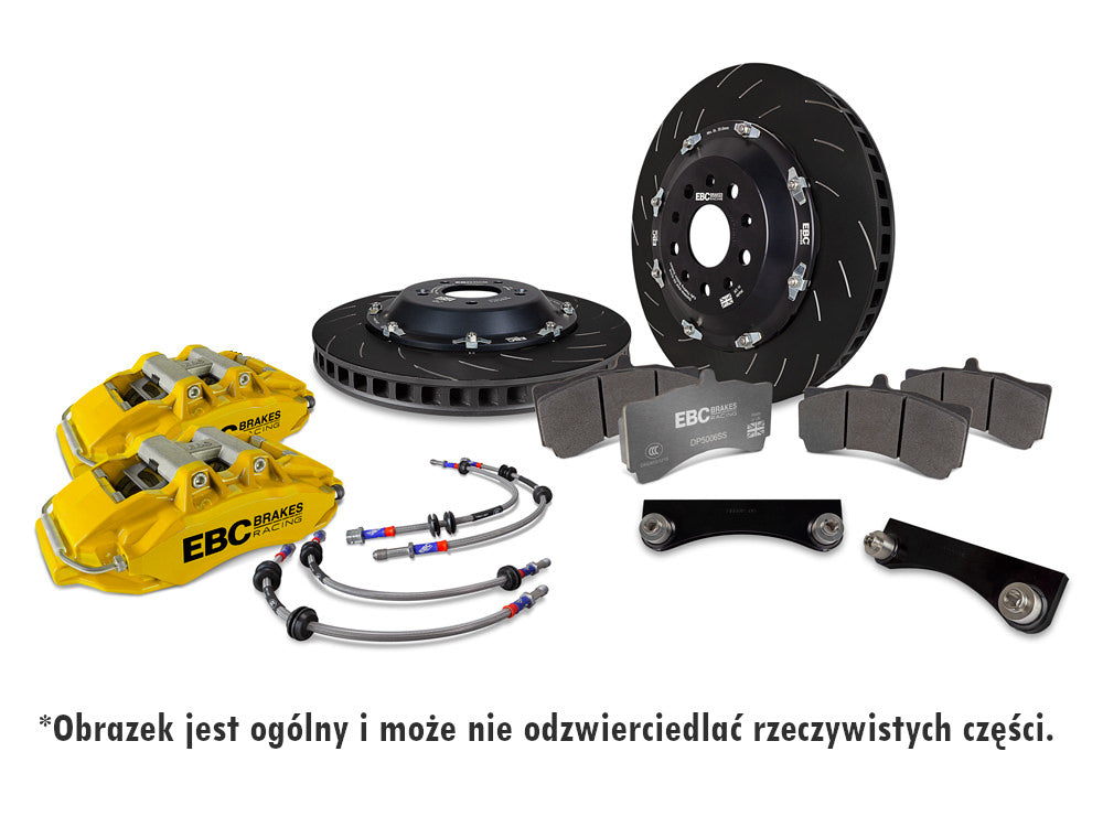 EBC Brakes - Subaru Impreza - WRX - STi - BBK054YEL-1 - Zestaw hamulcowy BIG BRAKE KIT - Przód