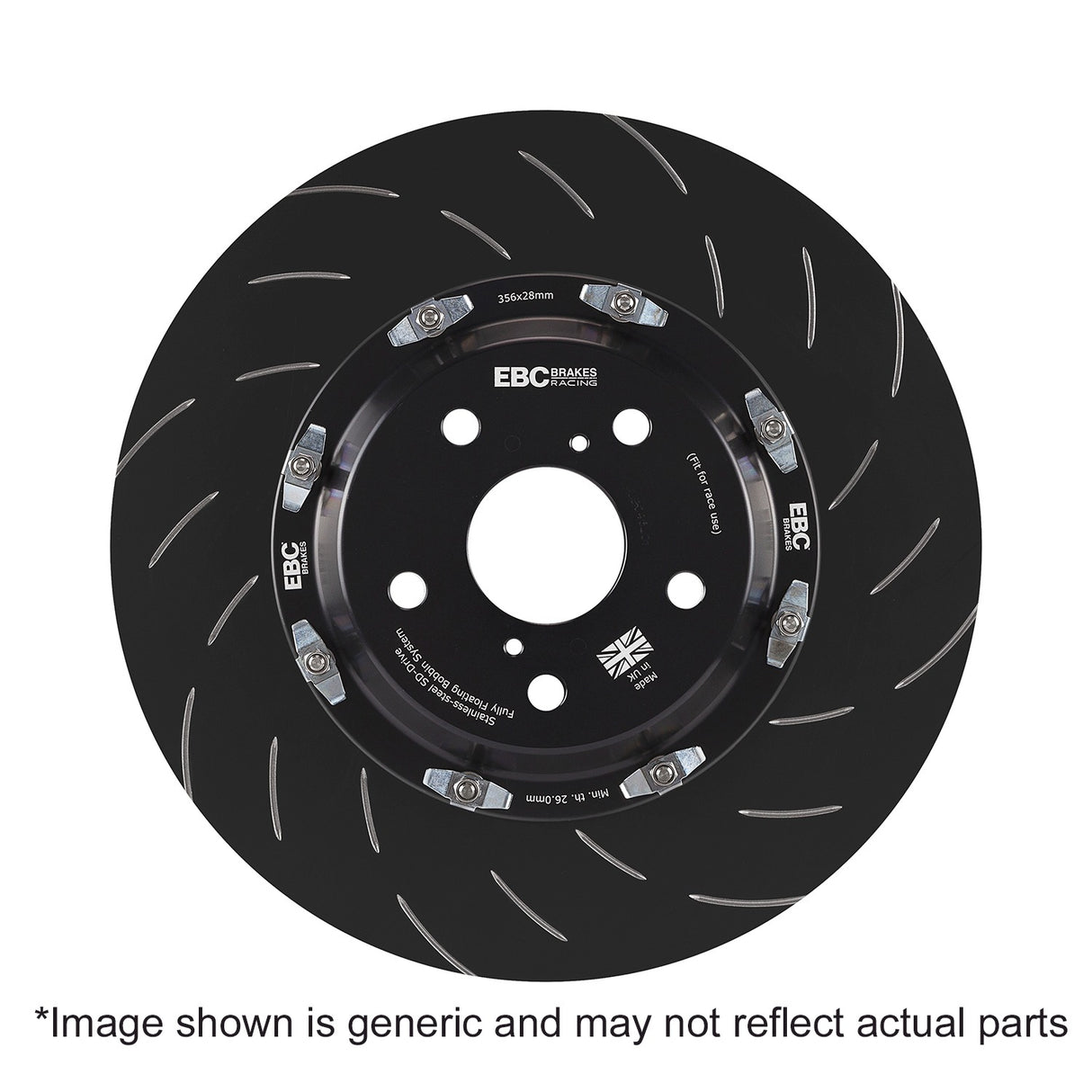 EBC Brakes - M3 - F80 - IRC001 - Tarcze hamulcowe sportowe 2-częściowe pływające (Para) - Przód