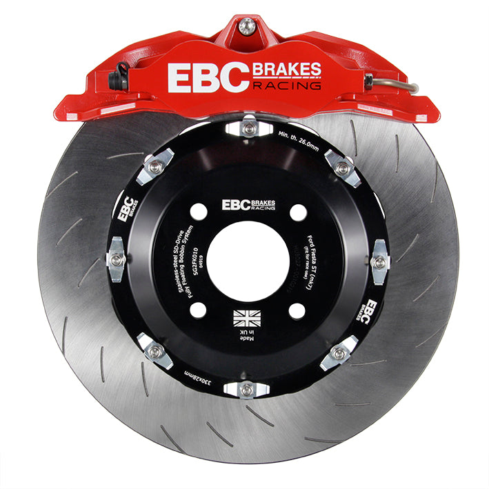 EBC Brakes - Abarth 500 - BBK029BLK-1 - Zestaw hamulcowy BIG BRAKE KIT
