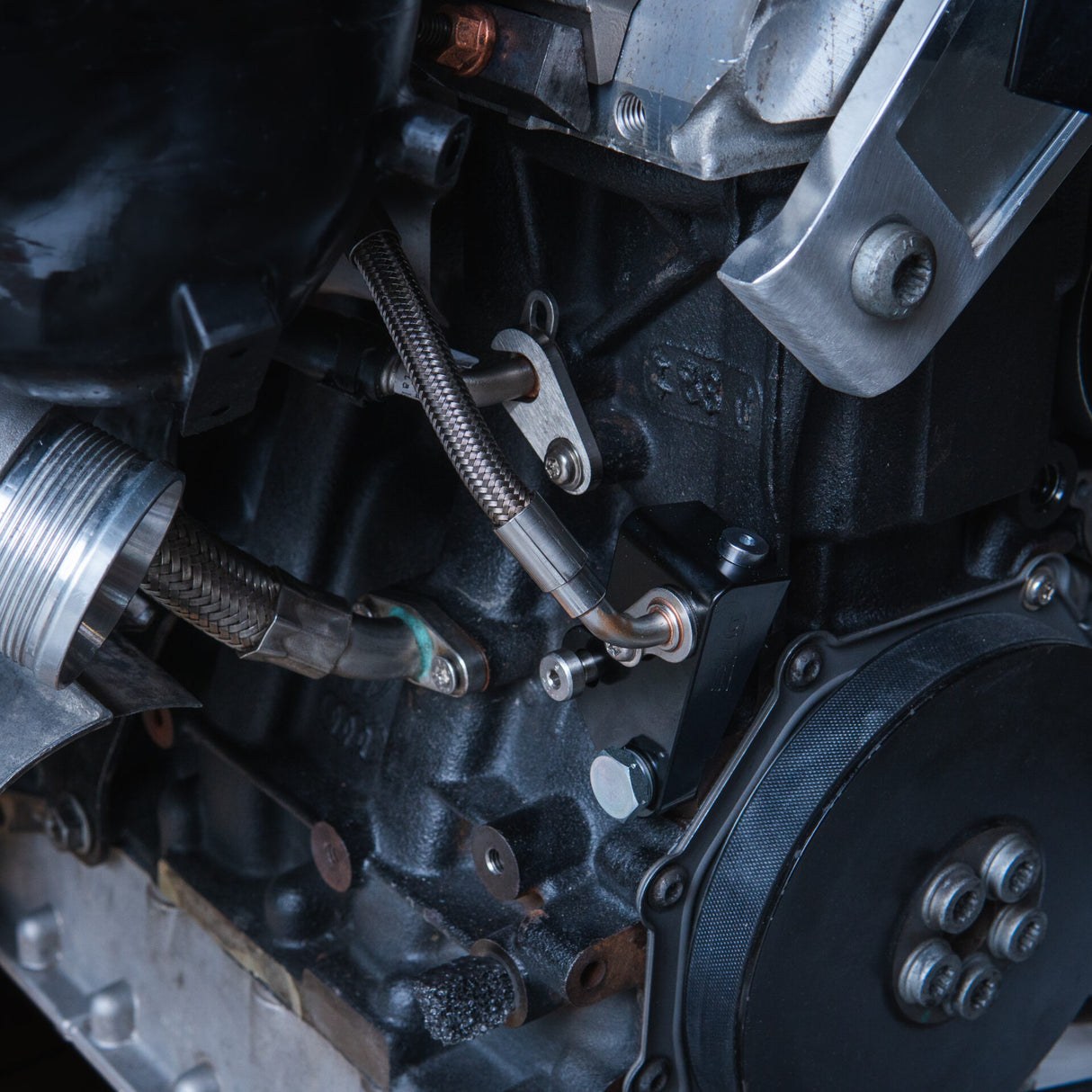 THE Tuner – Zestaw adapterów do przewodów olejowych i wodnych DAZA w silniku CEPA - RS3 - TTRS