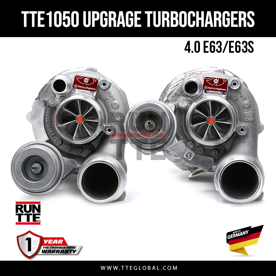 TTE GLOBAL - TURBOSPRĘŻARKA - TTE1050 5654 AMG 4.0 E63 / E63S UPGRADE TURBOCHARGERS