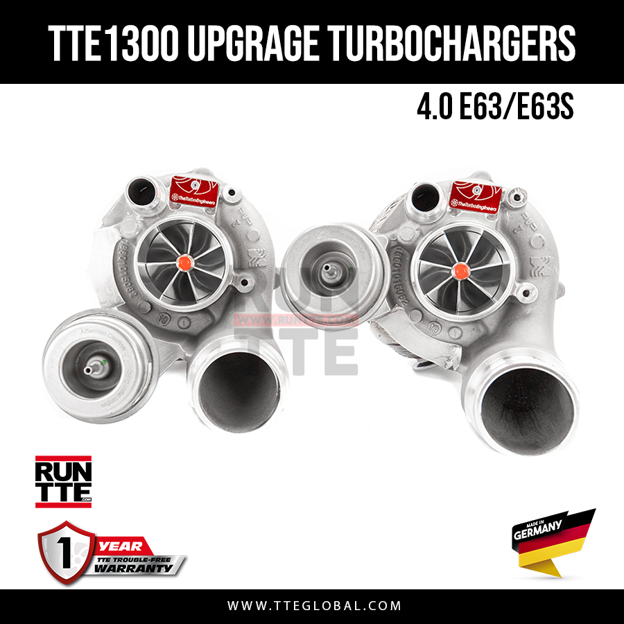 TTE GLOBAL - TURBOSPRĘŻARKA - TTE1300 6060 AMG 4.0 E63 / E63S UPGRADE TURBOCHARGERS
