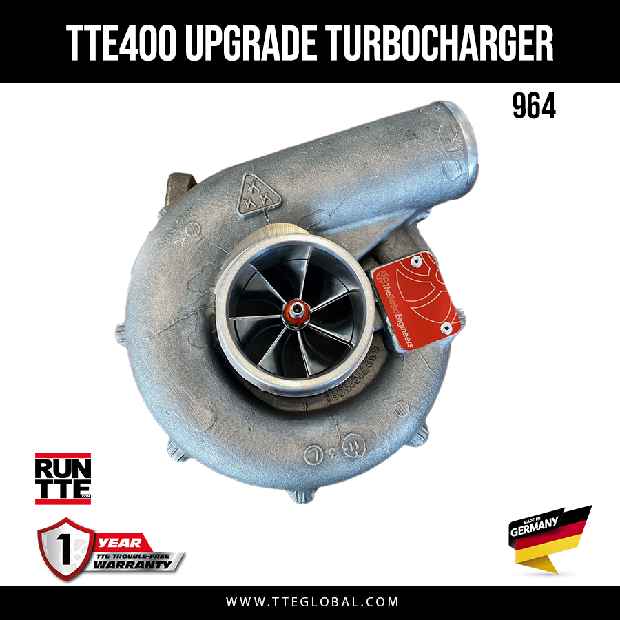 TTE GLOBAL - TURBOSPRĘŻARKA - TTE400 6060 PORSCHE 964 UPGRADE TURBOCHARGER
