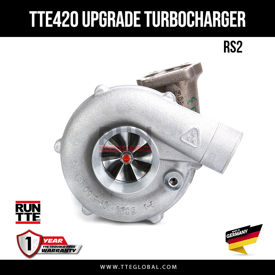 TTE GLOBAL - TURBOSPRĘŻARKA - TTE420 5555 AUDI RS2 UPGRADE TURBOCHARGER