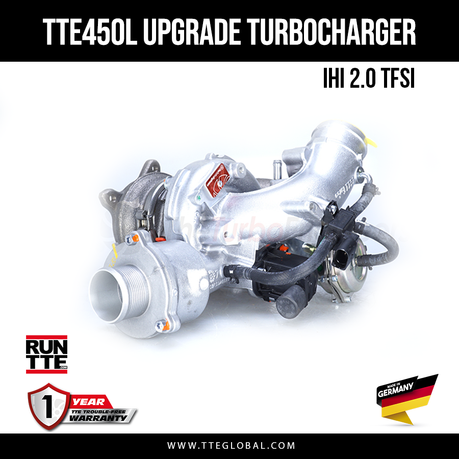 TTE GLOBAL - TURBOSPRĘŻARKA - TTE450L 5154 IHI VAG 2.0 TFSI UPGRADE TURBOCHARGER