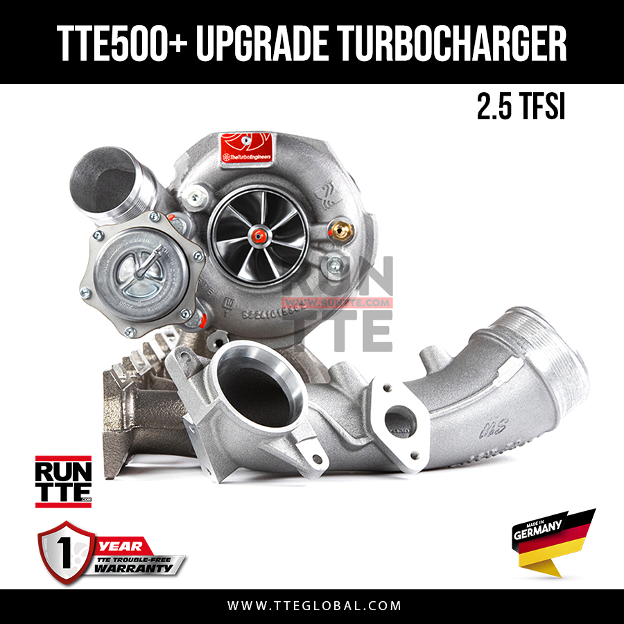 TTE GLOBAL - TURBOSPRĘŻARKA - TTE500+ 6054 AUDI 2.5 TFSI UPGRADE TURBOCHARGER