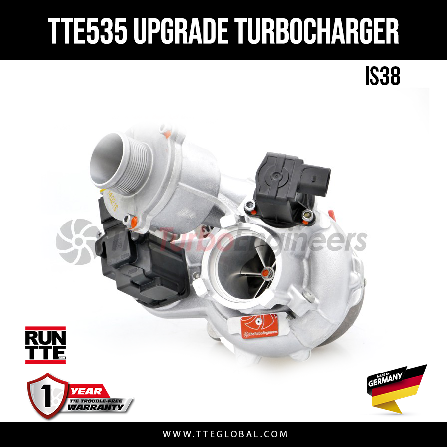 TTE GLOBAL - TURBOSPRĘŻARKA - TTE535 5354 VAG IS38 UPGRADE TURBOCHARGER