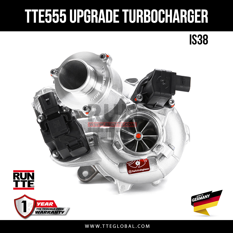 TTE GLOBAL - TURBOSPRĘŻARKA - TTE555 5654 VAG IS38 UPGRADE TURBOCHARGER