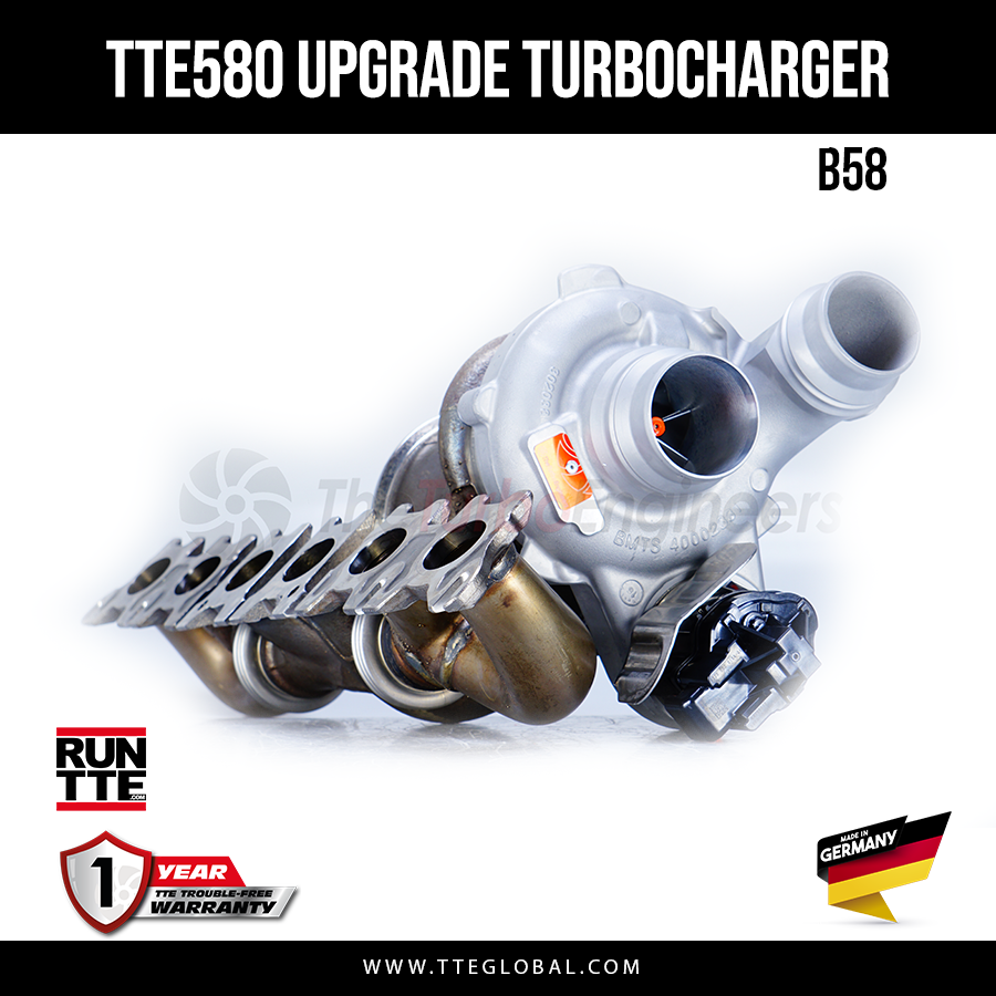 TTE GLOBAL - TURBOSPRĘŻARKA - TTE580 5654 BMW B58 UPGRADE TURBOCHARGER