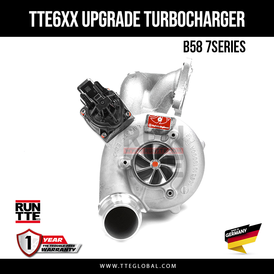 TTE GLOBAL - TURBOSPRĘŻARKA - TTE6XX 6357 BMW B58 7Series UPGRADE TURBOCHARGER