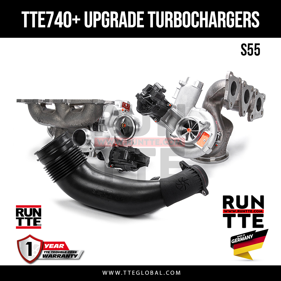 TTE GLOBAL - TURBOSPRĘŻARKA - TTE740+ 5147 BMW S55 UPGRADE TURBOCHARGERS