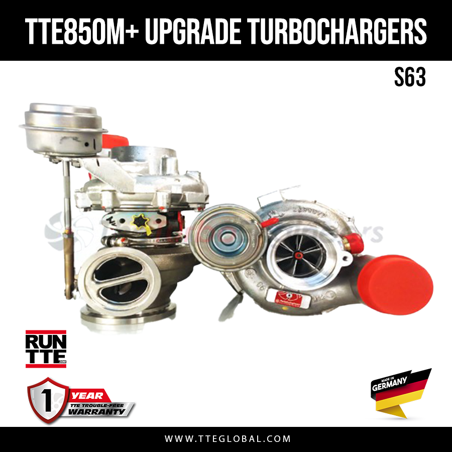TTE GLOBAL - TURBOSPRĘŻARKA - TTE850M+ 5354 BMW S63 UPGRADE TURBOCHARGERS