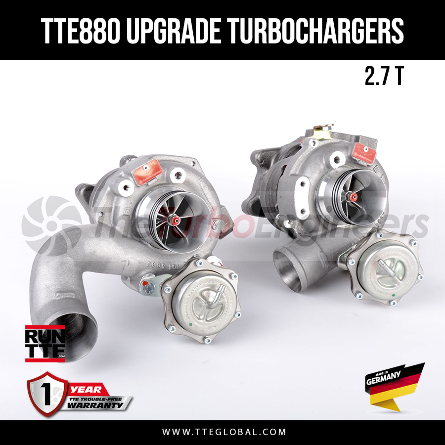 TTE GLOBAL - TURBOSPRĘŻARKA - TTE880 5154 AUDI RS4, S4 B5 UPGRADE TURBOCHARGERS