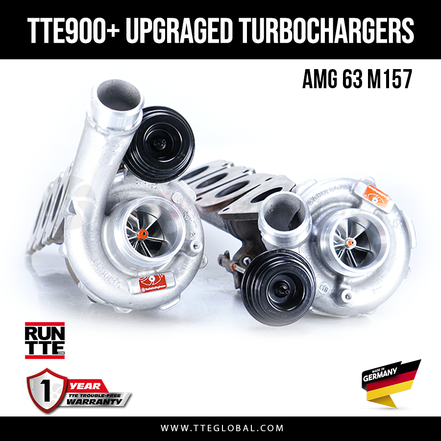 TTE GLOBAL - TURBOSPRĘŻARKA - TTE900+ 5154 AMG 63 M157 UPGRADE TURBOCHARGERS