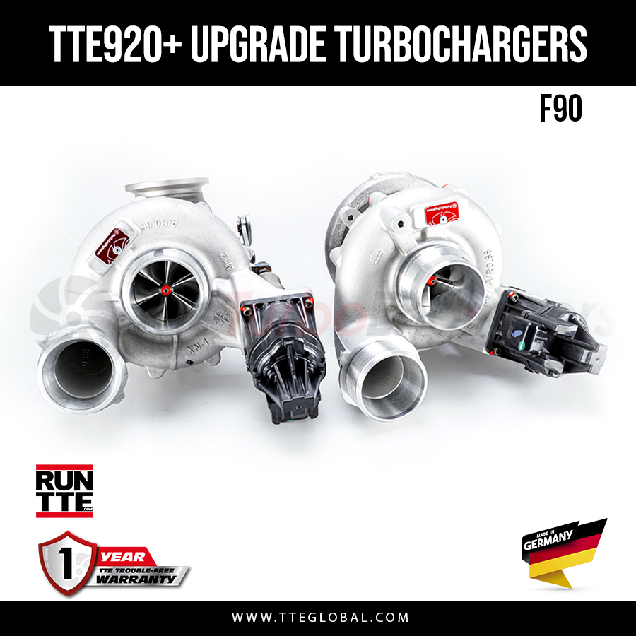 TTE GLOBAL - TURBOSPRĘŻARKA - TTE920+ 5154 BMW F90 UPGRADE TURBOCHARGERS