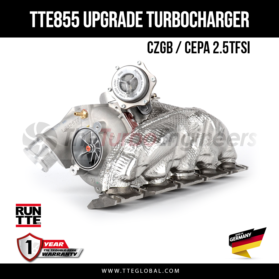 TTE GLOBAL - TURBOSPRĘŻARKA - TTE855 6663 CZGB / CEPA 2.5TFSI UPGRADE TURBOCHARGER