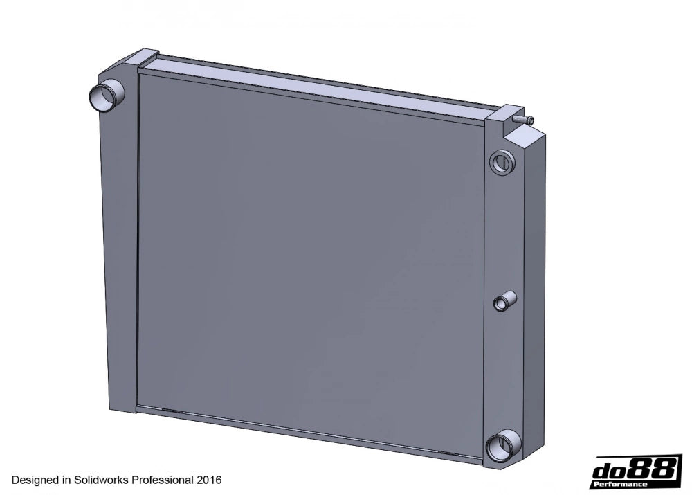 do88 - Chłodnica wody - VOLVO 240 740 940 Manual 75-98 Radiator