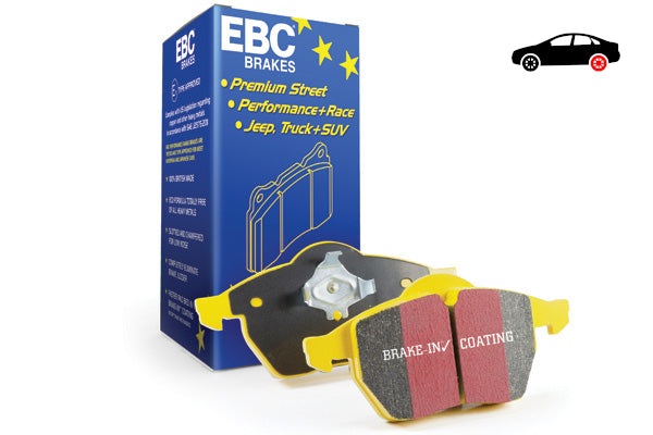 EBC Brakes - Cayman GTS - 4.0 - DP42098R - Zestaw klocków hamulcowych seria YELLOWSTUFF - Tył