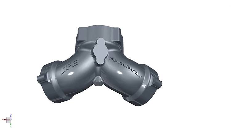 THE Tuner - Druck Y - Rozdzielacz dolotowy - Większy przepływ powietrza - RS4 - S4