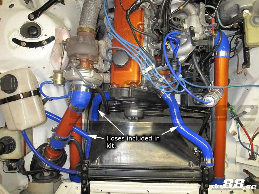 do88 - Przewody płynu chłodzącego - VOLVO 240 Coolant hoses