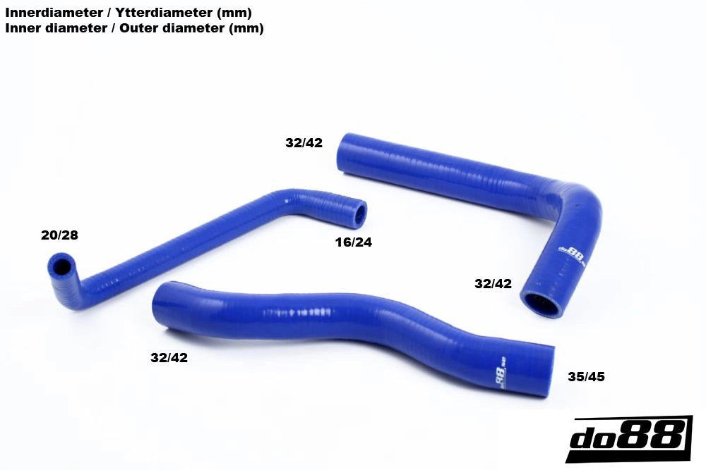 do88 - Przewody płynu chłodzącego - VOLVO 240 Coolant hoses