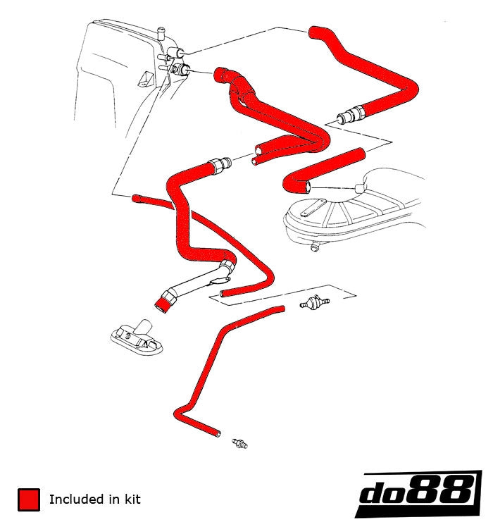 do88 - LADELUFTKÜHLER - BIG PACK - AUDI A3 S3 8Y VAG 2.0 TSI EA88 - effizienter